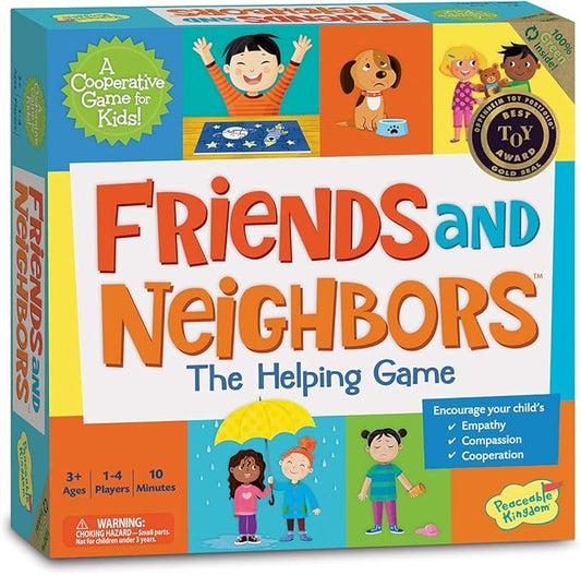Peaceable Kingdom Friends and Neighbors: The Helping Game Emotional Development Cooperative Game for Kids