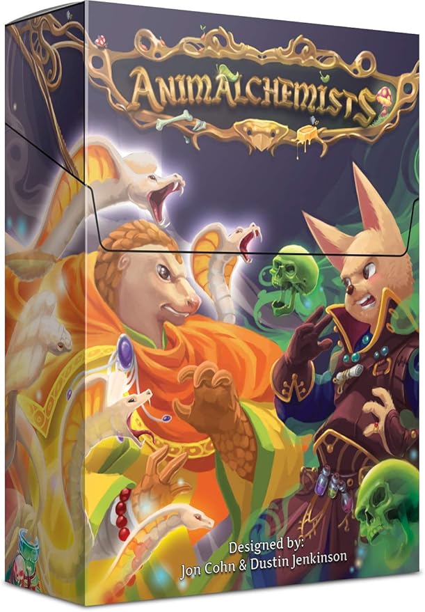 Animalchemists - A Multi-Tiered Market Potion Crafting Game for 2-5 Players, Ages 8+