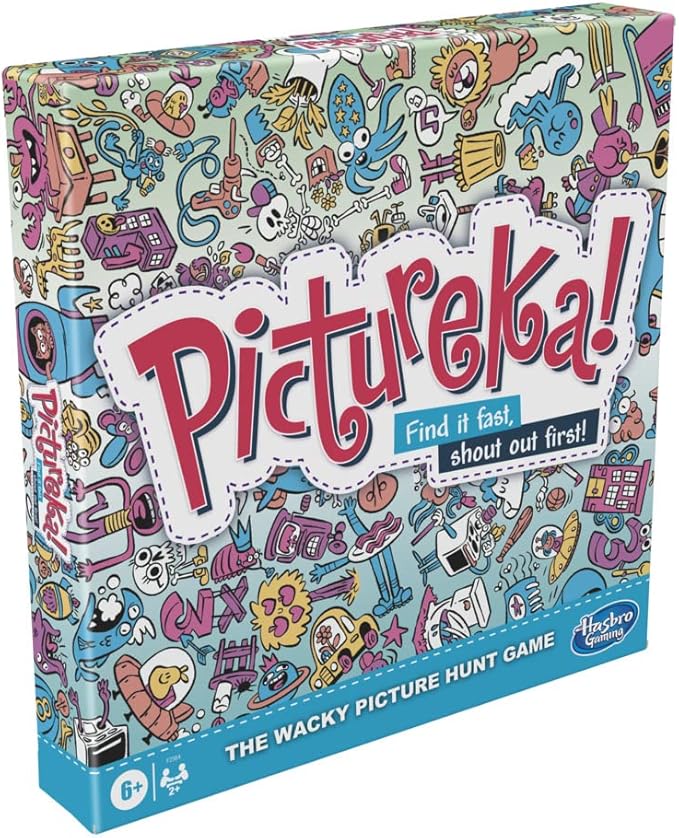 Hasbro Gaming Pictureka! Game, Picture Game, Board Game for Children, Fun Family Board Games, Board Games for 6-Year-Olds and Up