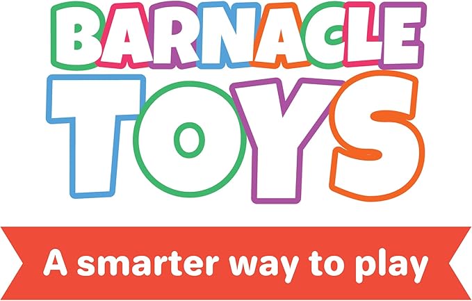 Barnacle Toys Lunchbox Letter Tiles & Games for Kids Ages 4-8, 80 Magnetic Letters, 20 Literacy Games, Spelling Board