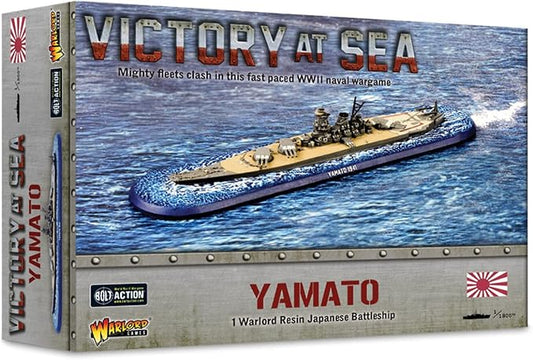 WarLord Victory at Sea Yamato Imperial Japanese Navy War Game - Role Playing Strategy Board Games for Adults, Table Top WWII Strategic Wargaming Kit - Tabletop Military History RPG with Terrain