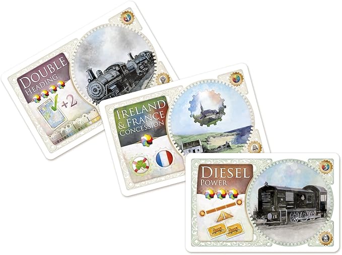 Ticket to Ride United Kingdom + Pennsylvania Board Game EXPANSION - Strategy Game, Family Game for Kids & Adults, Ages 8+, 2-5 Players, 30-60 Minute Playtime, Made by Days of Wonder