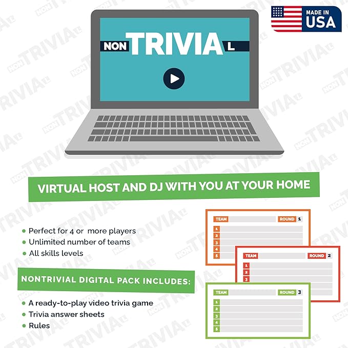 Couch Trivia Digital Game A Fun and Educational Game About Medicine with Virtual Host for Adults (Doctor Know-It-All)
