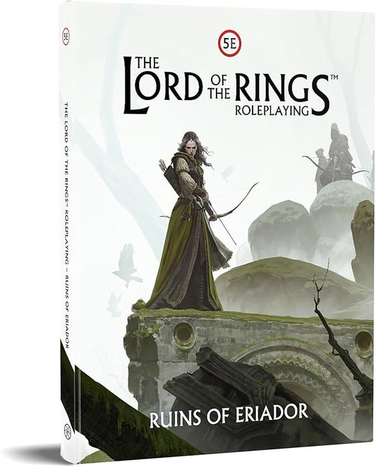 The Lord of The Rings Roleplaying: Ruins of Eriador 5E – RPG Expansion, Illustrated Hardcover, New Quests & Landmarks