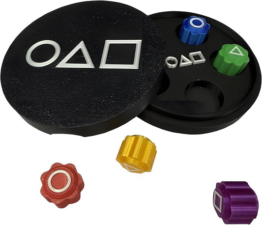 2025 New Gonggi Korean Game Set — Traditional Toss & Catch Jackstones, Classic Korean Party Game, Compatible with Squid Game, Fun Reflex & Hand-Eye Coordination Toy, Great Gift for Kids & Adults.