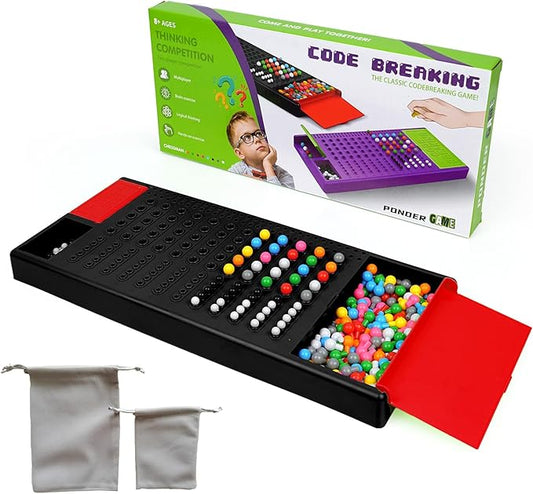 Game Code Breaking Family Board Game Code Breakers STEM Game Brain Exercise Logic Development Toys for Boys & Girls Ages 8 Years and up…