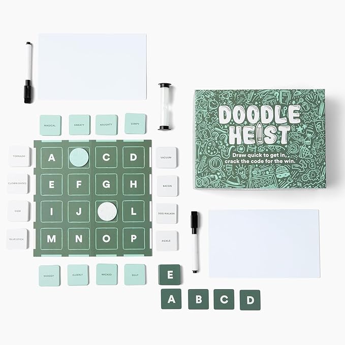The Quick Drawing and Deduction Family Party Game for Kids, Tweens, Teens, College Students, Adults & Families - Perfect for Fun Parties and Board Games Night with Your Group