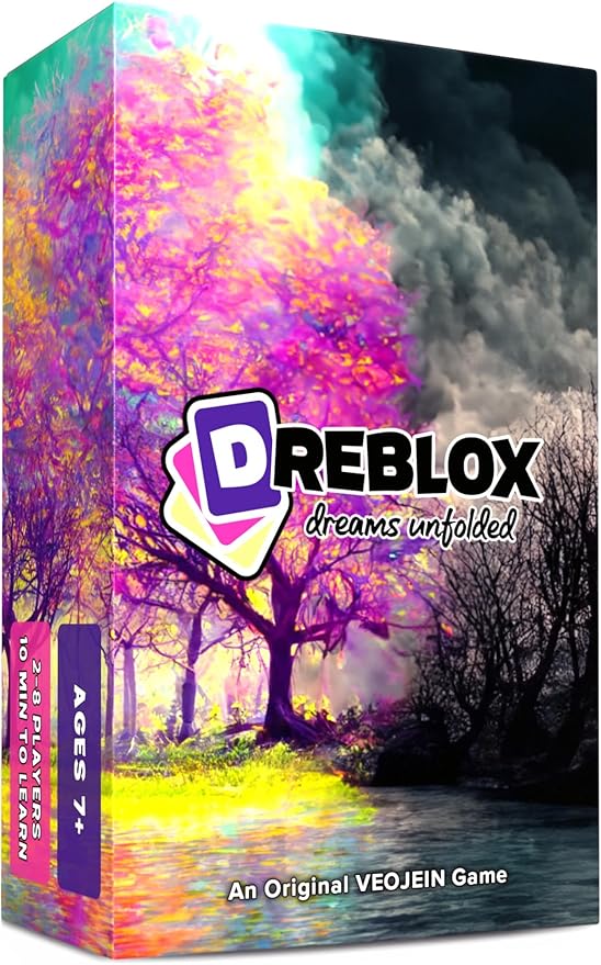 Storytelling Card Game for Family | Educational, Creative, Imaginative, Fun for Kids and Adults | DREBLOX Card Game | Quality Time | Ages 7 and Up