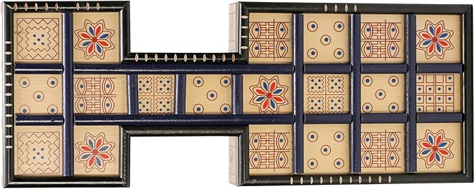 The Royal Game of Ur Board Game – Ancient Strategy Board Game for 2 Players, Fast-Paced and Easy to Learn, Over 4500 Years Old