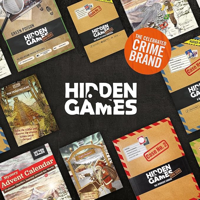 Hidden Games Crime Scene – The New Haven Case – Realistic Crime Scene Game – Murder Mystery and Detective Experience – USA Version