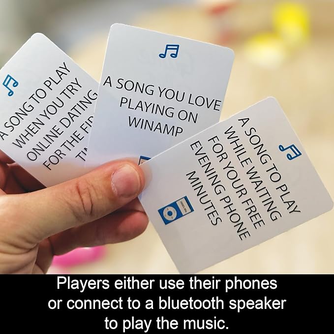 2000's Mix Expansion - 50 New Cards - Music Card Game for Family, Adults, and Teens. Hilarious, Addictive, and Competitive Fun for Game Nights!