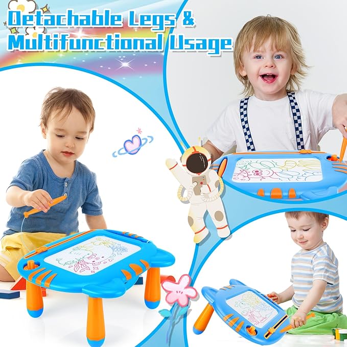 Magnetic Drawing Doodle Board for Toddler 1-3,Toddler Toys for 1 2 3 Year Old Boys Girls,Learning Educational Baby Kids Toys for Boys and Girls 18 Months,Toddler Boy Girl Toys Christmas Birthday Gifts