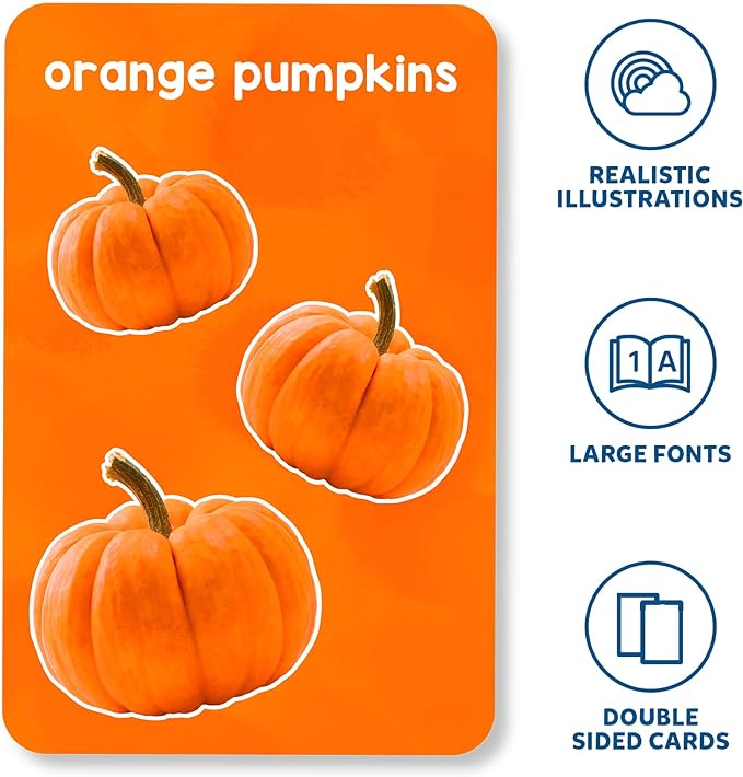 Skillmatics Thick Flash Cards for Toddlers - Letters, Numbers, Shapes & Colors, Montessori Toys, Preschool Learning Activities, Learning Aids, Gifts for Kids Ages 1, 2, 3, 4 Years
