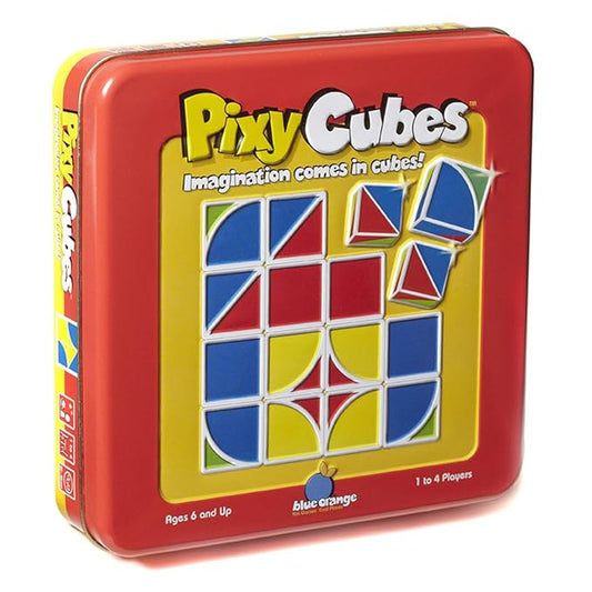 Logic Puzzle Game, Brain Teaser, Kids, Teens, Adults, Family Game Nights, Ages 6+, Two Ways to Play, Pixy Cubes by Blue Orange Games