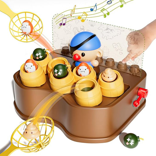 Pirate Bounce and Catch Games for Kids 3-5, Toddler Games for Kids 4-6, Birthday Gifts for 5-7 Boys and Girls, Family Toddler Board Games