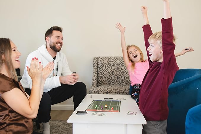 100 Yards Football Board Game | 2 to 6 Players | School, Birthday for Kids | Classroom and Family Games | Ages 6+ | 2nd Edition (Modern)