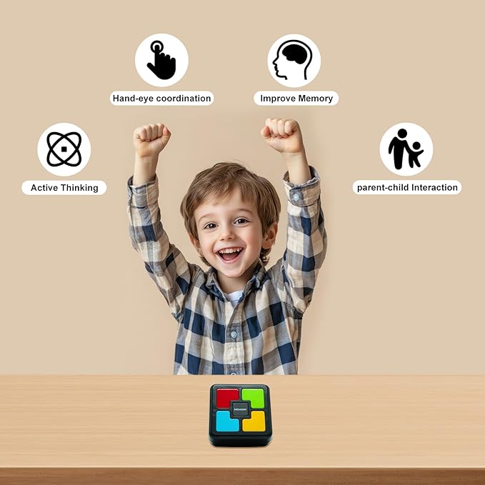 Handheld Memory Games for Kids Ages 8-12，Juegos para Niños，Toys and Games for Ages 8-13，Birthday Gifts for 8-12 Year Old Boys, Travel Games for Kids 8-12