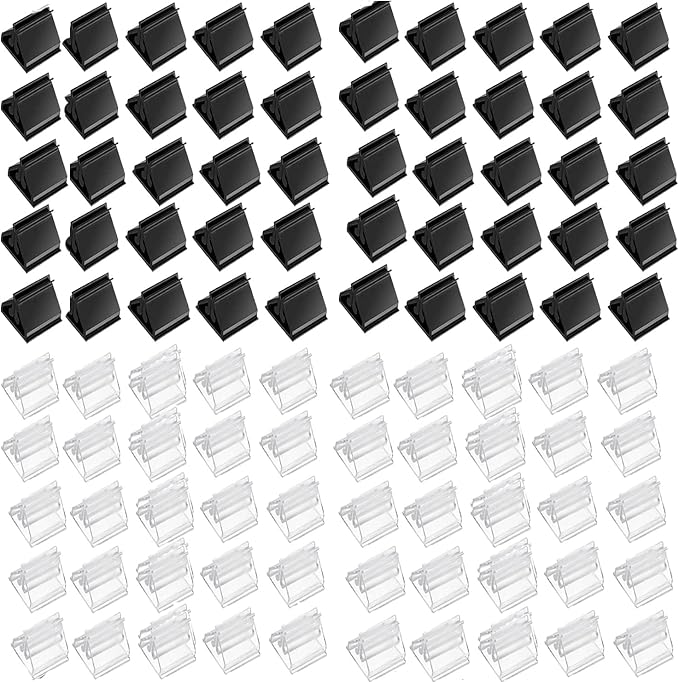 100Pcs Plastic Game Card Stands Board Markers Plastic Card Holder for Board Game,DIY Game Card,Party Favor,Home or Office Organization
