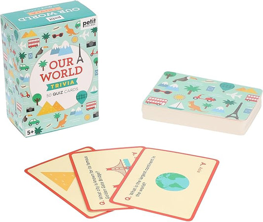 Trivia Cards Our World