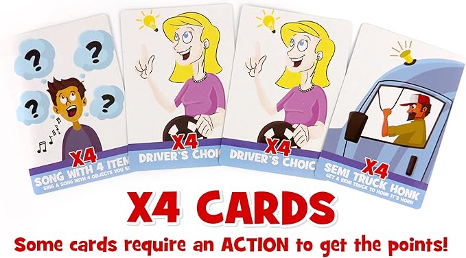 Regal Games Travel Outdoor Scavenger Hunt Games for Kids Ages 4, 5, 6, 7, 8, 9, 10, 11, 12 - Outdoor & Nature Family Hunt Games for Road Trips - 2-8 Players - 54 Scavenger Hunt Cards