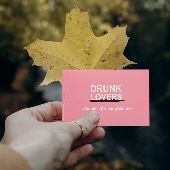 Drunk Lovers - Couples Games Couples Card Game for Date Night, 54 Game Cards, Couple Games and Couples Games for Adults