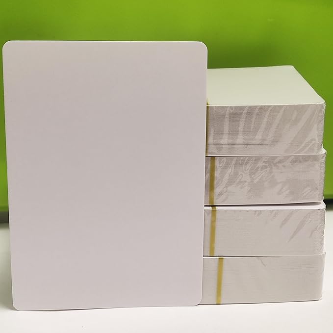 Blank Playing Cards to Write on, Poker Size 2.5 x 3.5 Inches, 216PCS, 4 Packs x 54 - Blank Playing Cards Printable, Customizable Deck for Gift, DIY Game