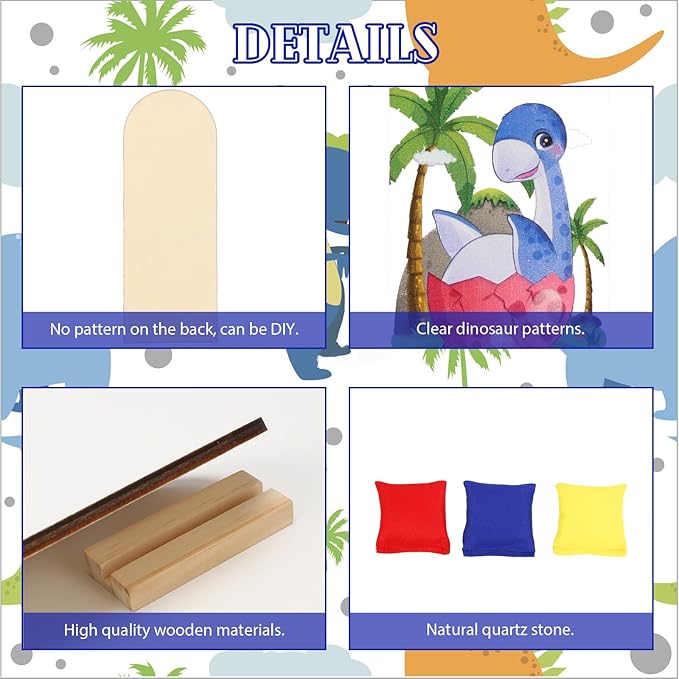 Bean Bags Kids Throwing Game Toss Game for Kids with 6 Wooden Scores Boards and 3 Bean Bags for Toddler Children Outdoor Garden Party Carnival Sports Day Toys