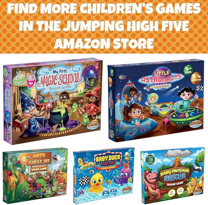Jumping High Fives My First Treasure Hunt Board Game - Cooperative Island Explorer Game for Kids Ages 4 and Up, an Exciting Buried Treasure Adventure Perfect for Family Time