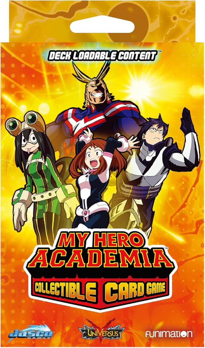 Jasco My Hero Academia Collectible Card Game Series 1 Deck-Loadable Content | Trading Card Game for Adults and Teens | Ages 14+ | 2 Players | Average Playtime 45+ Minutes | Made by Jasco Games