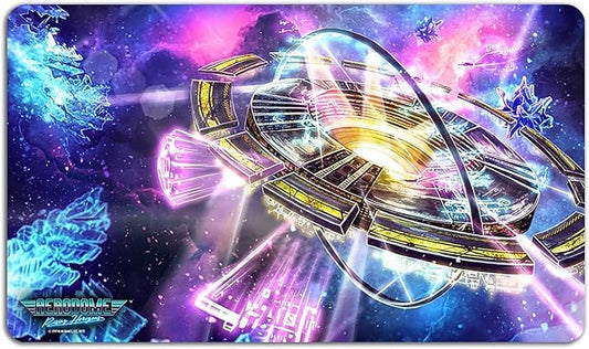 Aerodome: Game Mat - Kuiper Stadium - 14 x 24 Neoprene Mat, Scenic Image, Tactical Aerial Combat Card Game Accessory