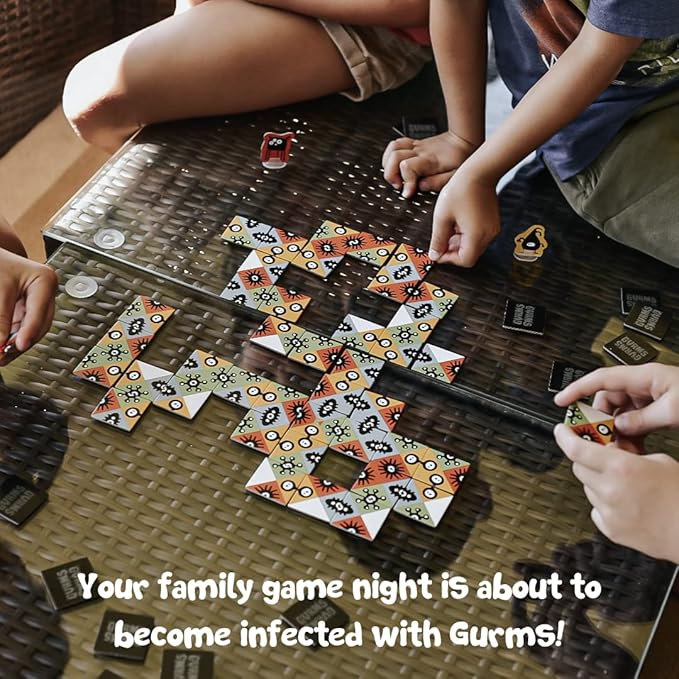 Bananagrams Gurms: Tile Matching Game for Family and Kids Age 6+ 2-4 Players