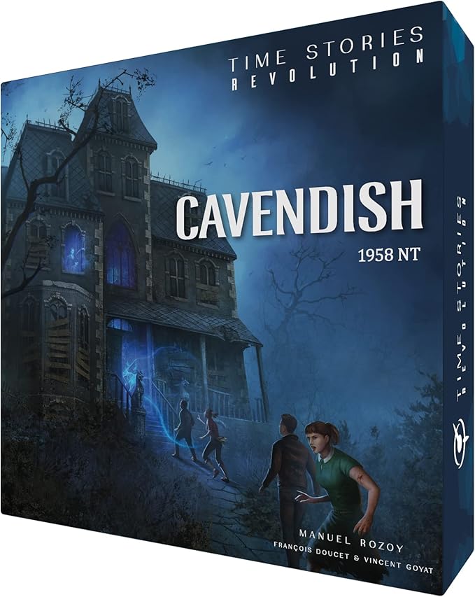 TIME Stories Revolution Cavendish Board Game - A Time-Bending Mystery Adventure Game, Cooperative Strategy Game for Kids & Adults, Ages 12+, 1-4 Players, 90 Min Playtime, Made by Space Cowboys