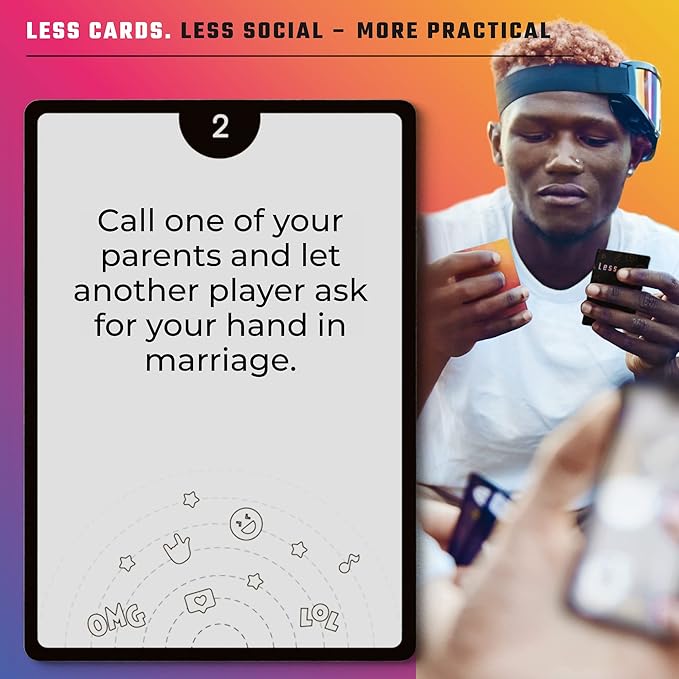 Shameless Party Card Game - Fun Social Dares for Adults & Teens - Perfect for Birthday, Bachelorette & Family Parties