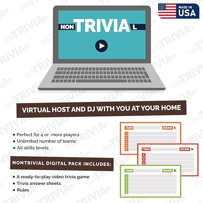 Couch Trivia Digital Game A Fun and Educational Game About Fashion with Virtual Host for Adults (Catwalk Chronicles)