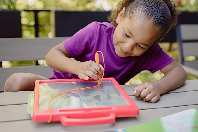 Chuckle & Roar - Magna Sketch - Great for Travel - Preschool Learning - Drawing Pad - Mess Free Arts and Crafts - Ages 3 and Up