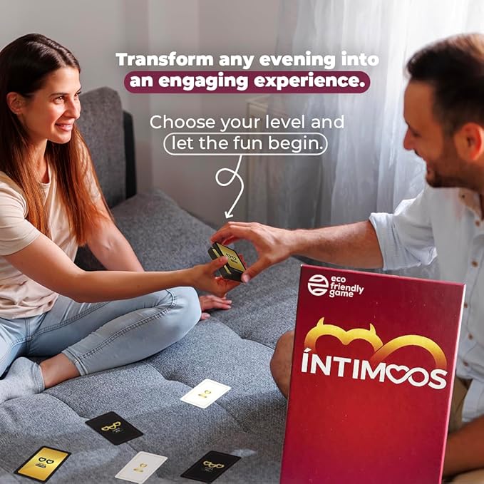Intimoos - Ultimate Couples Card Game for Him, Her, and Couples - Couples Gift Ideas