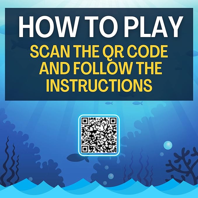 Loonyfish Card Game: Fun, Family-Friendly, Interactive, Electrifying, for Adults, Teens, and Kids, 6 Years and Up, 3 to 5 Players