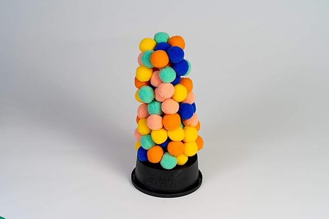 CMYK The Fuzzies - A Gravity Defying, Squishy Stacking Game