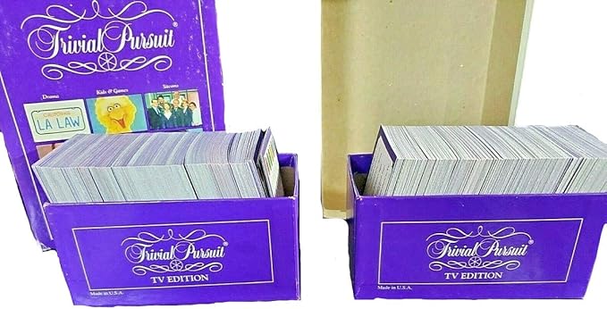 Trivial Pursuit TV Edition Card Set by Horn Abbot