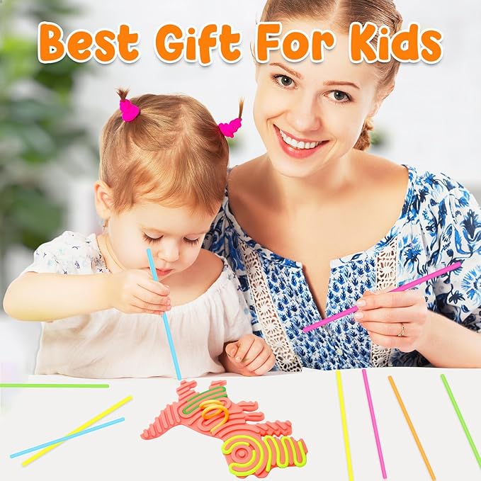 Dinosaur Sensory Activity Board for Kids, Double-Sided Silicone Fidgets Toys - Silent, No Mess, for Calming, Stress Anxiety, ADHD&Autism - Includes Portable Travel Bag & 10 Strings, Orange