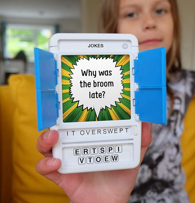100 PICS Jokes Game | Kids Games | Card Games & Fun Travel Games | Toys & Games | Card Games for Adults and Kids | Family Games | Beach Games | Word Games | Kids Travel | Ages 6+