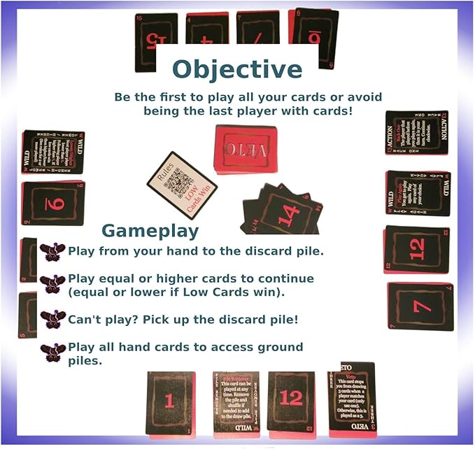 Veto Card Game, from The Makers of Snakes and Hawks - Fun Family Game