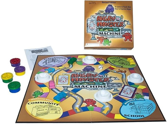 The Angry Monster Machine Board Game - Ages 5-10, 2-4 Players