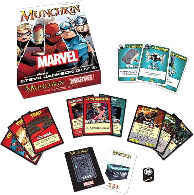 Munchkin Marvel Edition, 120 months to 1188 months