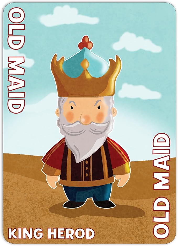 Arizona GameCo Christmas Go Fish – A Card Game for Kids Ages 3 & Up | Play Go Fish and Old Maid with The Same Deck (Holiday Stocking Stuffer, Gift for Boy or Girl, Fun Family Board Game Night)
