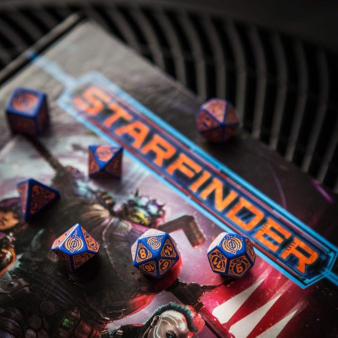Q-Workshop Starfinder Dead Suns Dice Set 7 Board Games