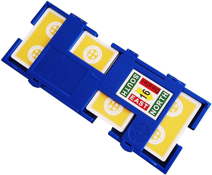 TSB Duplicate Boards for Bridge Game Set of 16 PCS - Duplicate Bridge Boards for Dealing Machine - Home Bridge Cards Game Kit - Duplicate Boards for Bridge Cards