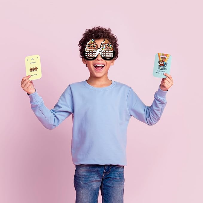 Hat Acrobat Hilarious Family Card Game About Poops - Don't Clog It with Easy Rules and Quick Play