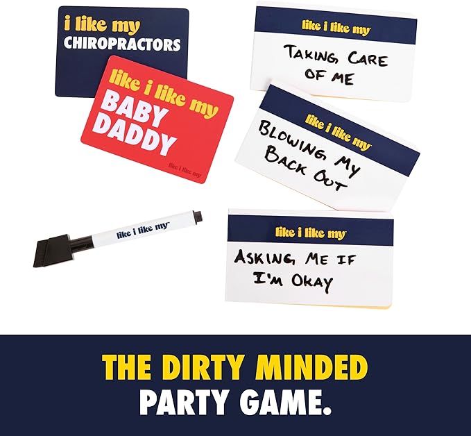 WHAT DO YOU MEME? Like I Like My — The Adult Party Game of Hilarious Comparisons - Dirty Adult Card Games for Parties Medium