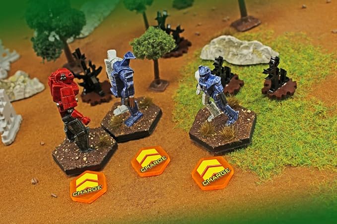LITKO Mecha Combat Actions Token Set | Compatible with BattleTech (Charge)